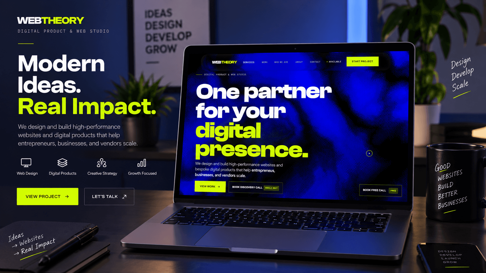 Modern Ideas. Real Impact.