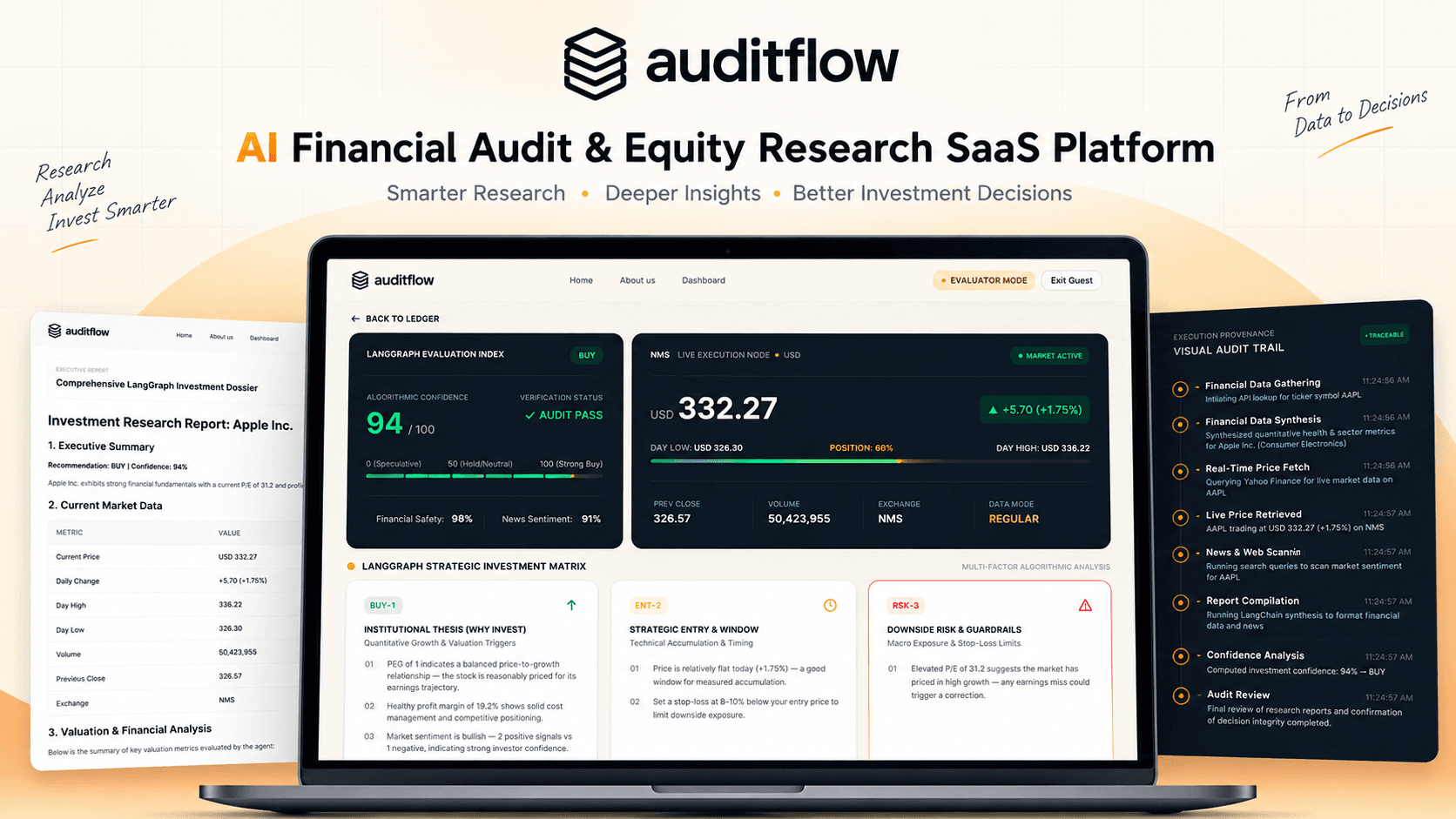 AI Financial Audit & Equity Research frame 02